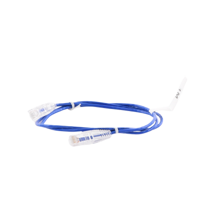 Cable de Parcheo Slim UTP Cat6 - 1 Metro (3.28 Pies), Azul, Diámetro Reducido (28 AWG) LINKEDPRO BY EPCOM - Vista 4