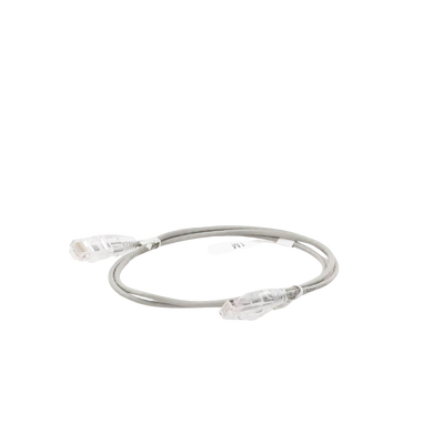 Cable de Parcheo Slim UTP Cat6 - 1 Metro (3.28 Pies), Gris, Diámetro Reducido (28 AWG) LINKEDPRO BY EPCOM - Vista 6