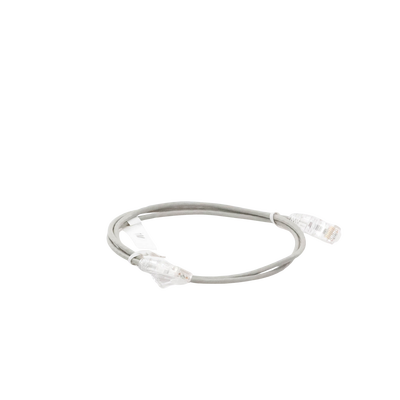 Cable de Parcheo Slim UTP Cat6 - 1 Metro (3.28 Pies), Gris, Diámetro Reducido (28 AWG) LINKEDPRO BY EPCOM - Vista 7