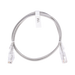 Cable de Parcheo Slim UTP Cat6 - 1 Metro (3.28 Pies), Gris, Diámetro Reducido (28 AWG) LINKEDPRO BY EPCOM - Vista 2