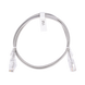 Cable de Parcheo Slim UTP Cat6 - 1 Metro (3.28 Pies), Gris, Diámetro Reducido (28 AWG) LINKEDPRO BY EPCOM - Vista 2