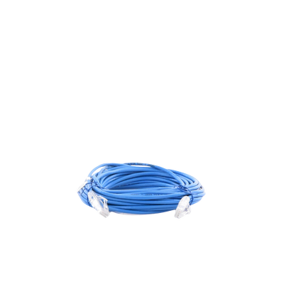 Cable de Parcheo Slim UTP Cat6A - 10 Metros (32.81 Pies) Azul, Diámetro Reducido (28 AWG) LINKEDPRO BY EPCOM - Vista 4