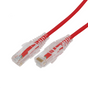 LINKEDPRO BY EPCOM LP-UT6A-100-RD28 - Cable de Parcheo Slim UTP Cat6A - 1 Met...