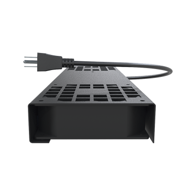 Kit de 2 Ventiladores (12 x 12 cm) con 3 Tomas de Corriente 110 Vca/50 Hz con Clavija LINKEDPRO BY EPCOM - Vista 2