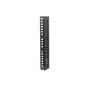 Organizador de Cable Vertical de 21 Unidades Rack Sencillo, Compatible con Ra...