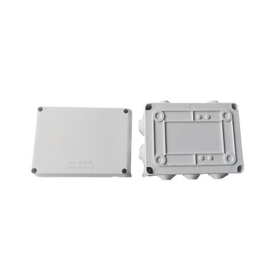 Caja de Conexiones Impermeable IP65, 10 Entradas, Dimensiones 150 x 110 x 70 mm, para Instalaciones Industriales, Comercia...