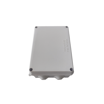 Caja de Conexiones Impermeable IP65, 10 Entradas, Dimensiones 150 x 110 x 70 mm, para Instalaciones Industriales, Comercia...