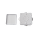 Caja de Conexiones Impermeable IP55 con 4 Entradas, 80 x 80 x 50 mm, para Instalaciones Industriales, Comerciales y Reside...