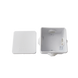 Caja de Conexiones Impermeable IP55 con 4 Entradas, 80 x 80 x 50 mm, para Instalaciones Industriales, Comerciales y Reside...