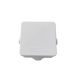 Caja de Conexiones Impermeable IP55 con 4 Entradas, 80 x 80 x 50 mm, para Instalaciones Industriales, Comerciales y Reside...