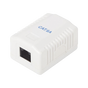 LINKEDPRO BY EPCOM LP-WP-38-C6A - Caja de Pared con 1 Puerto, Incluye 1 Jack ...