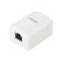LINKEDPRO BY EPCOM LP-WP-40-C6A - Caja de Pared con 1 Puerto, Incluye 1 Jack ...