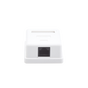 Caja de Pared con 1 Puerto Keystone, Incluye Jack Cat5e | SIERRA STORE