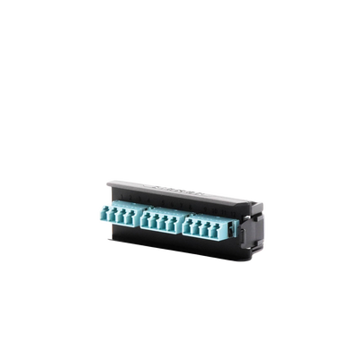 Placa Acopladora LightVerse, 6 Conectores Dúplex LC/UPC, Acepta hasta 12 Fibras Multimodo OM3 y OM4 (No Shuttered) SIEMON ...