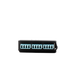 Placa Acopladora LightVerse, 6 Conectores Dúplex LC/UPC, Acepta hasta 12 Fibras Multimodo OM3 y OM4 (No Shuttered) SIEMON ...