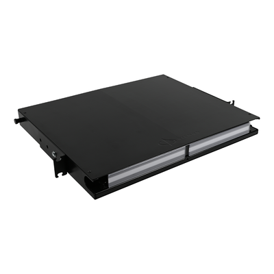 Distribuidor de Fibra Óptica de Alta Densidad LigthVerse *Plus* Para Rack de 19 Pulgadas, Acepta 4 Placas Plug and Play, H...