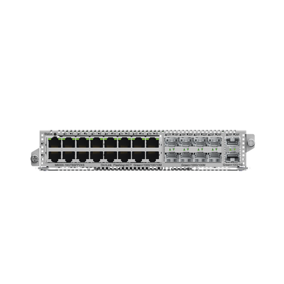Tarjeta de Red con 16 puertos RJ45 1Gb, 8 puertos SFP 1Gb y 2 puertos SFP+ 10Gb para Chasis RG-NBS6002 RUIJIE - Vista 2