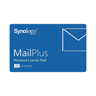Paquete de Licencias Synology MailPlus | 20 Cuentas de Correo Electrónico Activas | Licencias Permanentes | Compatible con...