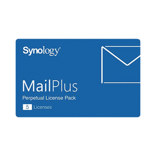 Paquete de Licencias Synology MailPlus | 5 Cuentas de Correo Electrónico Activas | Licencias Permanentes | Compatible con ...