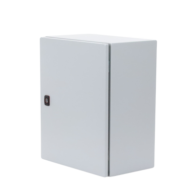 Gabinete de Uso Exterior NEMA 4/12; IP66; IK10, 500 x 400 x 260 mm, De Acero, Color Gris Claro HOFFMAN - Vista 4