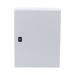 Gabinete de Uso Exterior NEMA 4/12; IP66; IK10, 500 x 400 x 260 mm, De Acero, Color Gris Claro - HOFFMAN