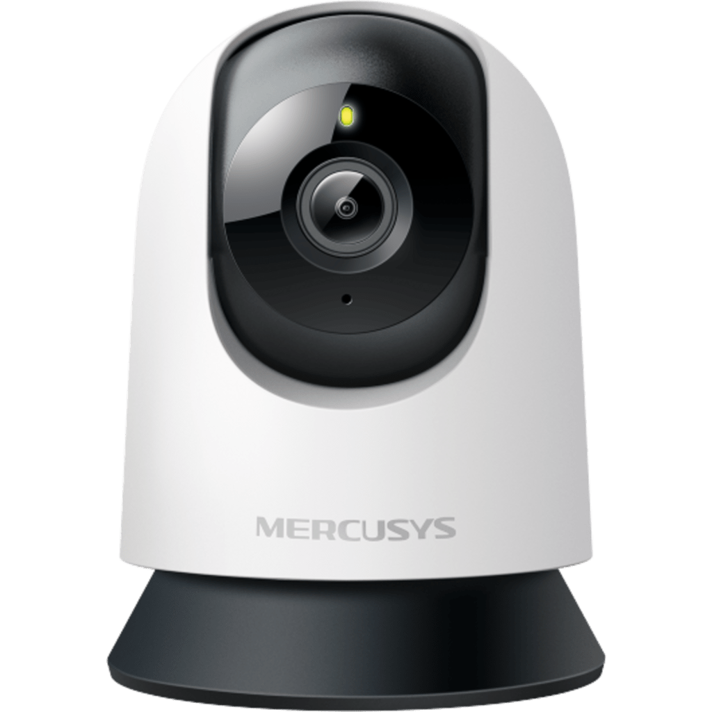 Mercusys - MC200 - Cámara IP Wi-Fi para hogar, 2 megapixel, audio doble vía, visión nocturna, notificación Push, acepta memoria Micro SD de para