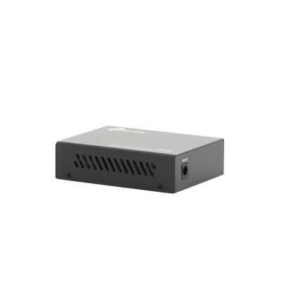 Convertidor Fibra Óptica Monomodo o Multimodo / 1 Puerto SFP 1000 Mbps / 1 Puerto RJ45 10/100/1000 Mbps / Plug and Play TP...