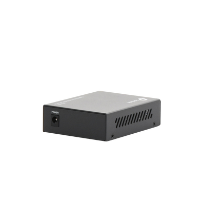 Convertidor Fibra Óptica Monomodo o Multimodo / 1 Puerto SFP 1000 Mbps / 1 Puerto RJ45 10/100/1000 Mbps / Plug and Play TP...