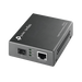 Convertidor Fibra Óptica Monomodo o Multimodo / 1 Puerto SFP 1000 Mbps / 1 Puerto RJ45 10/100/1000 Mbps / Plug and Play - ...