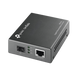 Convertidor Fibra Óptica Monomodo o Multimodo / 1 Puerto SFP 1000 Mbps / 1 Puerto RJ45 10/100/1000 Mbps / Plug and Play - ...