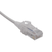 Patch Cord MC6 Modular Cat6 UTP, CM/LS0H, 0.91 Metros (3 Pies), Color Blanco, Diámetro Reducido (28AWG) SIEMON - Vista 2