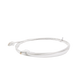 Patch Cord MC6 Modular Cat6 UTP, CM/LS0H, 1.52 Metros (5 Pies), Color Blanco, Diámetro Reducido (28AWG), Versión Bulk (Sin...