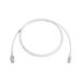 Patch Cord MC6 Modular Cat6 UTP, CM/LS0H, 1.52 Metros (5 Pies), Color Blanco, Diámetro Reducido (28AWG), Versión Bulk (Sin...