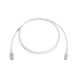 Patch Cord MC6 Modular Cat6 UTP, CM/LS0H, 1.52 Metros (5 Pies), Color Blanco, Diámetro Reducido (28AWG), Versión Bulk (Sin...