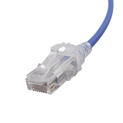 Patch Cord MC6 Modular Cat6 UTP, CM/LS0H, 1.52 Metros (5 Pies), Color Azul, Diámetro Reducido (28AWG) SIEMON - Vista 2