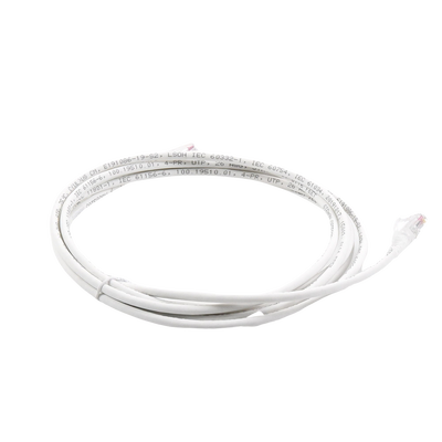 Patch Cord MC6 Modular Cat6 UTP, CM/LS0H, 3.05 Metros (10 Pies), Color Blanco, Versión Bulk (Sin Empaque Individual) SIEMO...