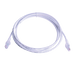 Patch Cord MC6 Modular Cat6 UTP, CM/LS0H, 3.05 Metros (10 Pies), Color Blanco, Versión Bulk (Sin Empaque Individual) - SIEMON