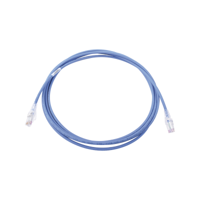 Patch Cord MC6 Modular Cat6 UTP, CM/LS0H, 3.05 Metros (10 Pies), Color Azul, Versión Bulk (Sin Empaque Individual) - SIEMON