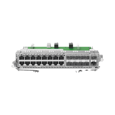 e-Lighten Tarjeta Modular para OLT modelo RG-NBF6002M, 16 puertos Ethernet de 1G, 8 puertos SFP de 1G y 2 puertos SFP+ de ...