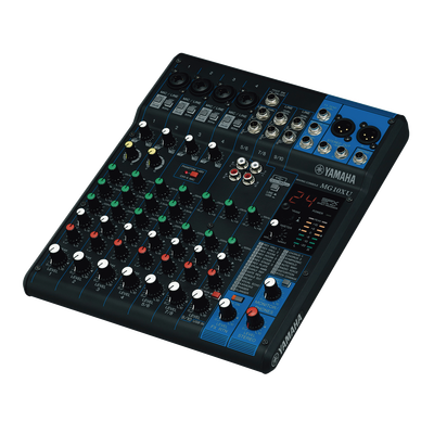 Mezcladora de Audio | 10 Canales | Perillas | 4 Entradas de Micrófono/Línea | 3 entradas Estéreo | Efectos | USB | SIERRA STO