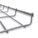 Charola Tipo Malla / Bimetálica 90% Zinc 10% Aluminio / 105 Cables Cat6 / Tramo 3 m (9.8 ft) / Interior y Exterior / Ventilación | SIERRA STORE