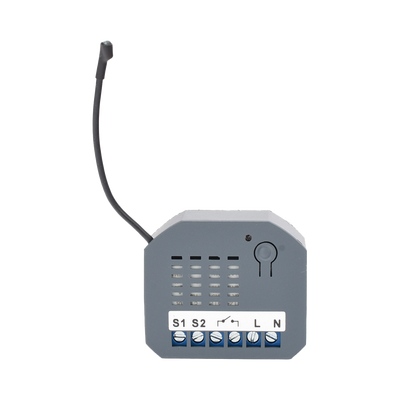 (ZWAVE) Micro modulo On/Off , para 1 circuito, doble control - SMARTHOME BY EPCOM