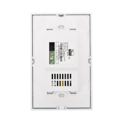 (ZWAVE) Interruptor On/Off panel táctil touch inalámbrico Zwave Plus 1 boton. No requiere cable neutro, Compatible con Hub...