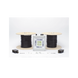 MICALERT Cable Sensor para Paredes, Rejas Rigidas o barandales / 2 zonas de 305 metros / 610 Metros de Protección Total/Ta...