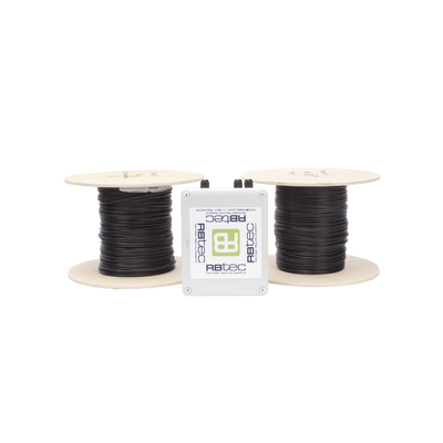 MICALERT Cable Sensor para Paredes, Rejas Rigidas o barandales / 2 zonas de 305 metros / 610 Metros de Protección Total/Ta...