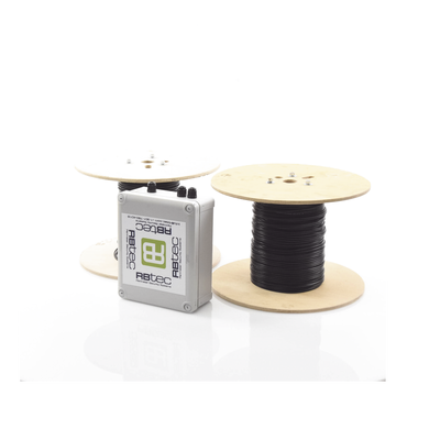 MICALERT Cable Sensor para Paredes, barandales, rejas rigidas / 2 zonas de 152 metros / 304 Metros de protección total/Tar...