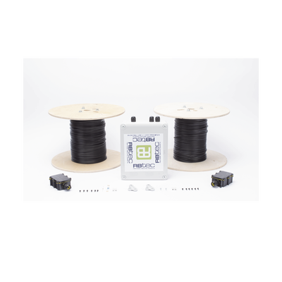 MICALERT Cable Sensor para Paredes, barandales, rejas rigidas / 2 zonas de 152 metros / 304 Metros de protección total/Tar...
