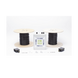 MICALERT Cable Sensor para Paredes, barandales, rejas rigidas / 2 zonas de 152 metros / 304 Metros de protección total/Tar...