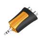 Conector Estéreo | 3.5 mm - 2 x conector Hembra RCA | Adaptador de Carcasa de...