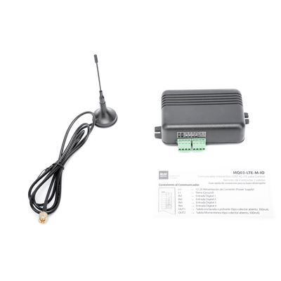 Controlador 4GLTEM / 4 ENTRADAS Y 2 SALIDAS / 2 AÑOS ILIMITADOS INCLUIDOS / Activacion Remota /Notificacion PUSH e EMAIL /...